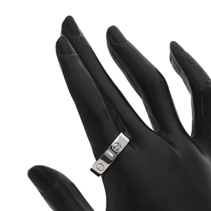 CARTIER love ring #63 Ring Platinum PT950 unisex [Used]