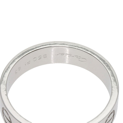 CARTIER love ring #63 Ring Platinum PT950 unisex [Used]