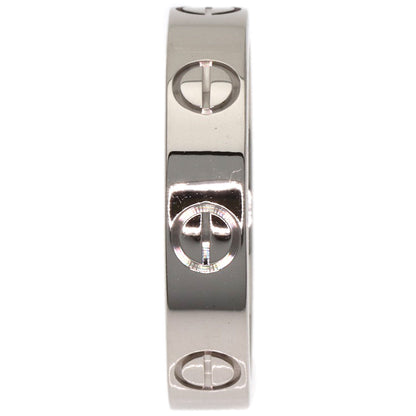 CARTIER mini love ring #47 Ring K18 White Gold Ladies [Used]