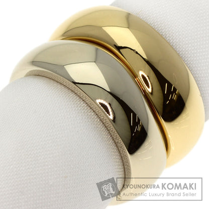 CARTIER Love milling # 50 Ring K18 Yellow Gold K18 White GoldLadies [Used]