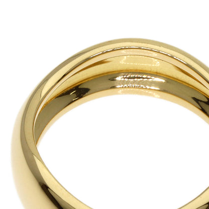 CARTIER Love milling # 50 Ring K18 Yellow Gold K18 White GoldLadies [Used]