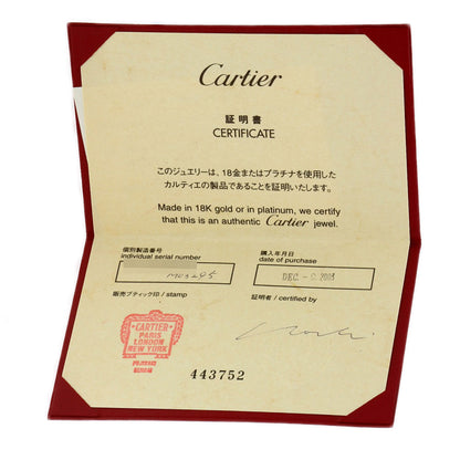 CARTIER Love milling # 50 Ring K18 Yellow Gold K18 White GoldLadies [Used]