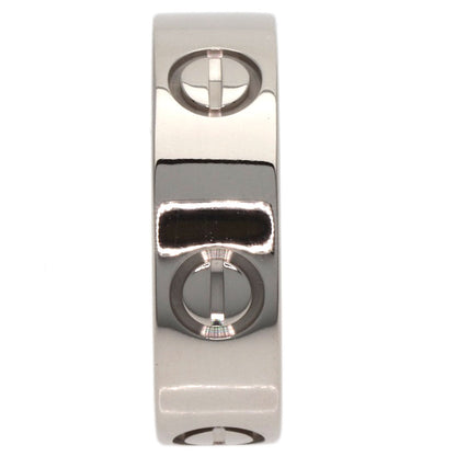 CARTIER love ring #49 Ring K18 White Gold Ladies [Used]