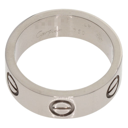 CARTIER love ring #49 Ring K18 White Gold Ladies [Used]