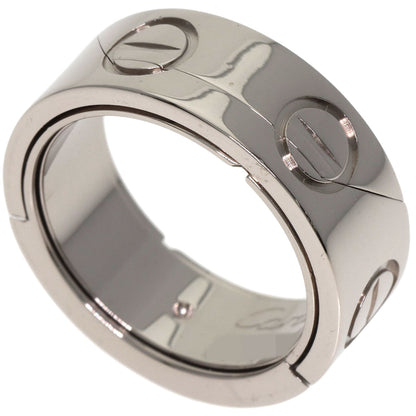 CARTIER Astro love ring #48 Ring K18 White Gold Ladies [Used]
