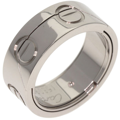 CARTIER Astro love ring #48 Ring K18 White Gold Ladies [Used]