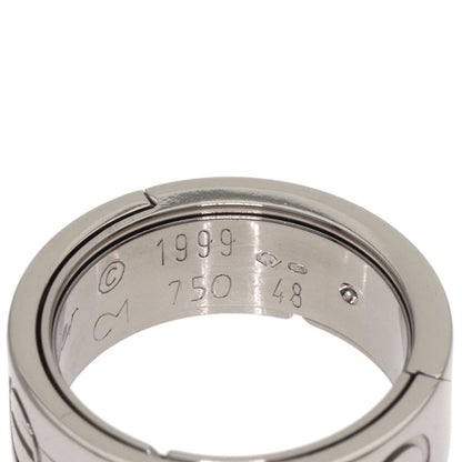 CARTIER Astro love ring #48 Ring K18 White Gold Ladies [Used]