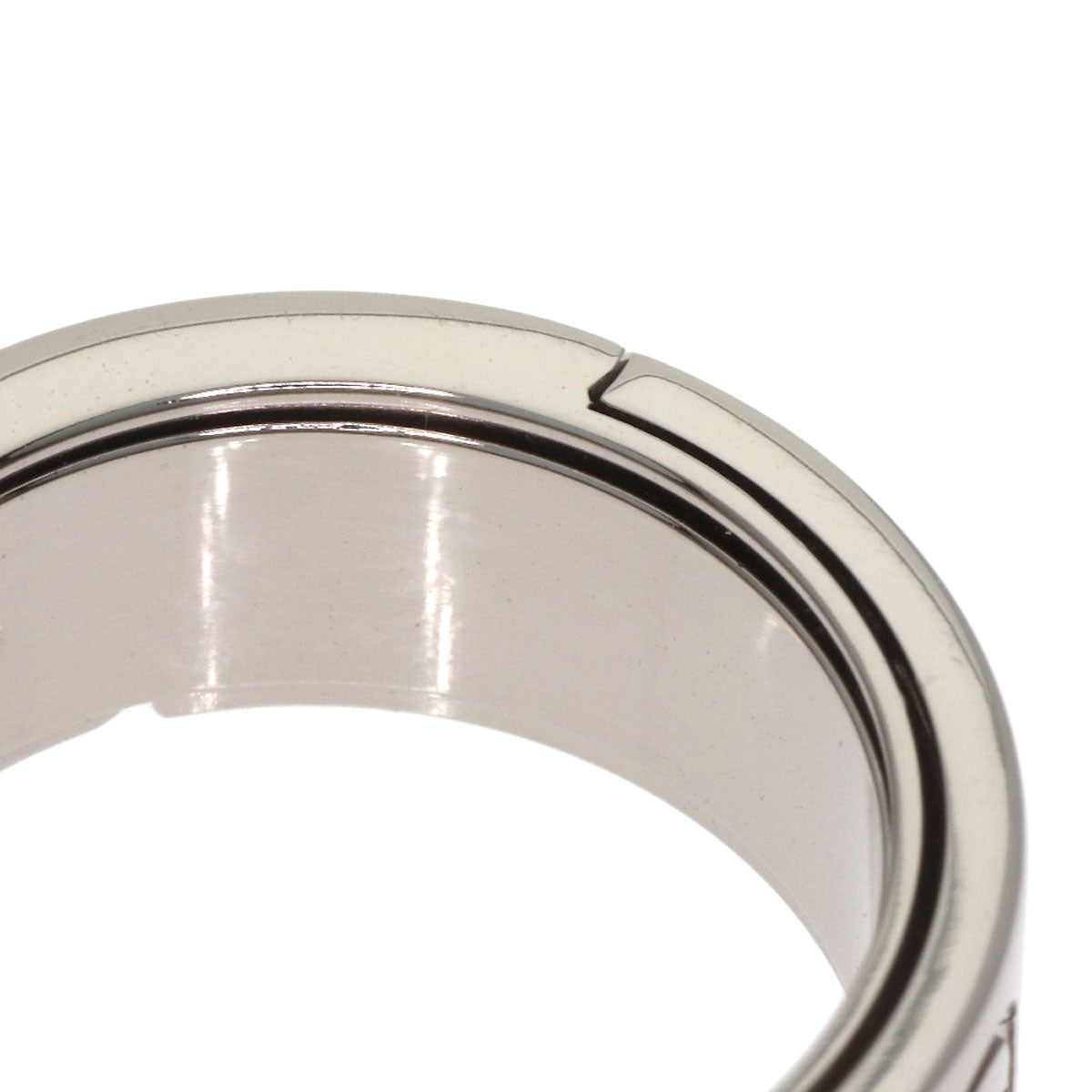 CARTIER Astro love ring #48 Ring K18 White Gold Ladies [Used]