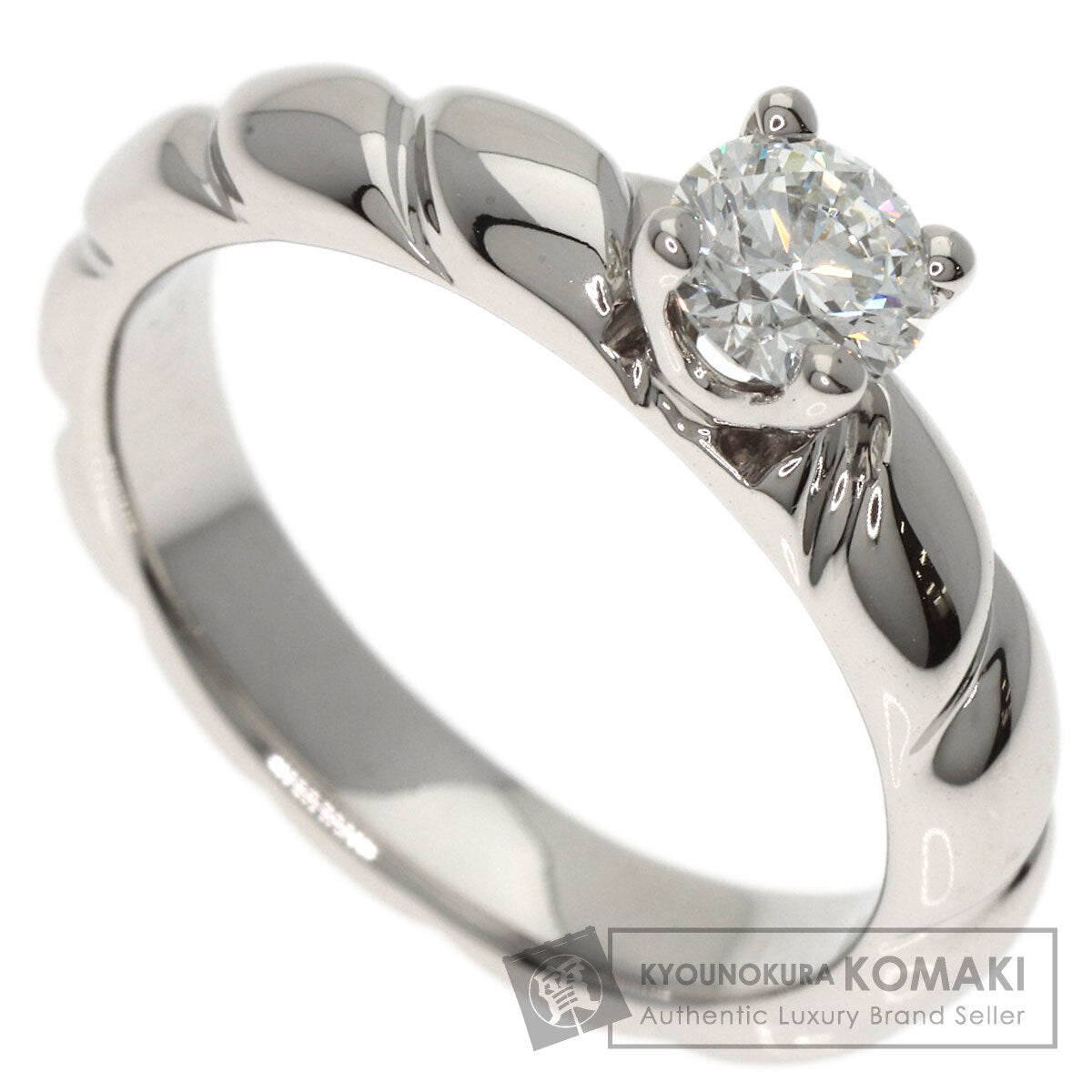 Chaumet Torsade Diamond Ring Platinum PT950 Ladies [Used]