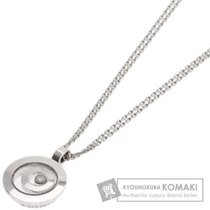 Chopard Happy diamond Necklace K18 White Gold Ladies [Used]
