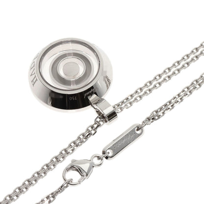 Chopard Happy diamond Necklace K18 White Gold Ladies [Used]