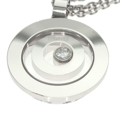 Chopard Happy diamond Necklace K18 White Gold Ladies [Used]