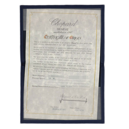 Chopard Happy diamond Necklace K18 White Gold Ladies [Used]