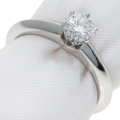 TIFFANY&Co. Solitaire 1P Diamond Ring Platinum PT950 Ladies [Used]