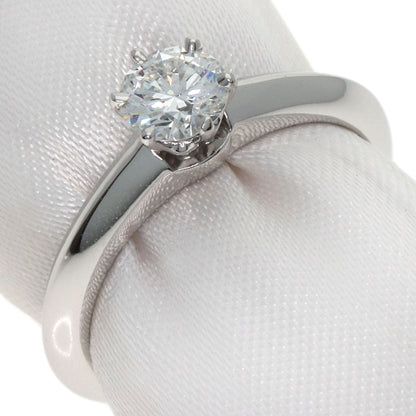 TIFFANY&Co. Solitaire 1P Diamond Ring Platinum PT950 Ladies [Used]