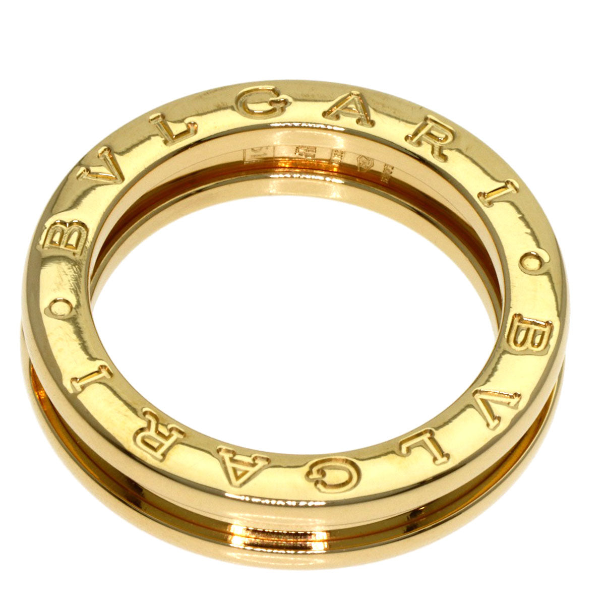BVLGARI B.zero1 1 band #51 Ring K18 Yellow Gold Ladies [Used]