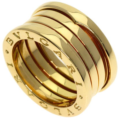 BVLGARI B.zero1 4 Band #53 Ring K18 Yellow Gold Ladies [Used]