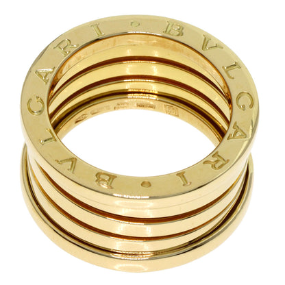 BVLGARI B.zero1 4 Band #53 Ring K18 Yellow Gold Ladies [Used]
