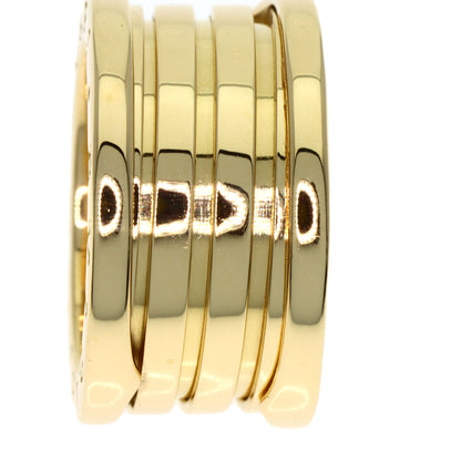 BVLGARI B.zero1 4 Band #53 Ring K18 Yellow Gold Ladies [Used]
