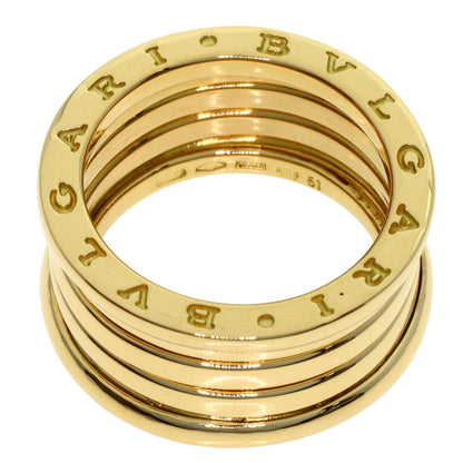 BVLGARI B.zero1 4 band #51 Ring K18 Yellow Gold Ladies [Used]