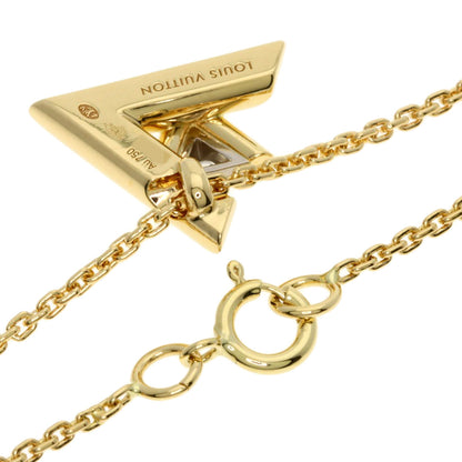 LOUIS VUITTON LV Volt One PM Diamond Necklace K18 Yellow Gold Ladies [Used]
