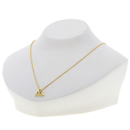 LOUIS VUITTON LV Volt One PM Diamond Necklace K18 Yellow Gold Ladies [Used]