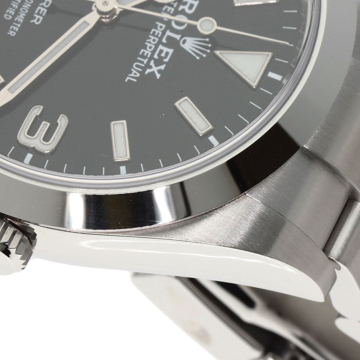 ROLEX Explorer 1 late model Watches 214270 Stainless Steel/Stainless Steel mens
