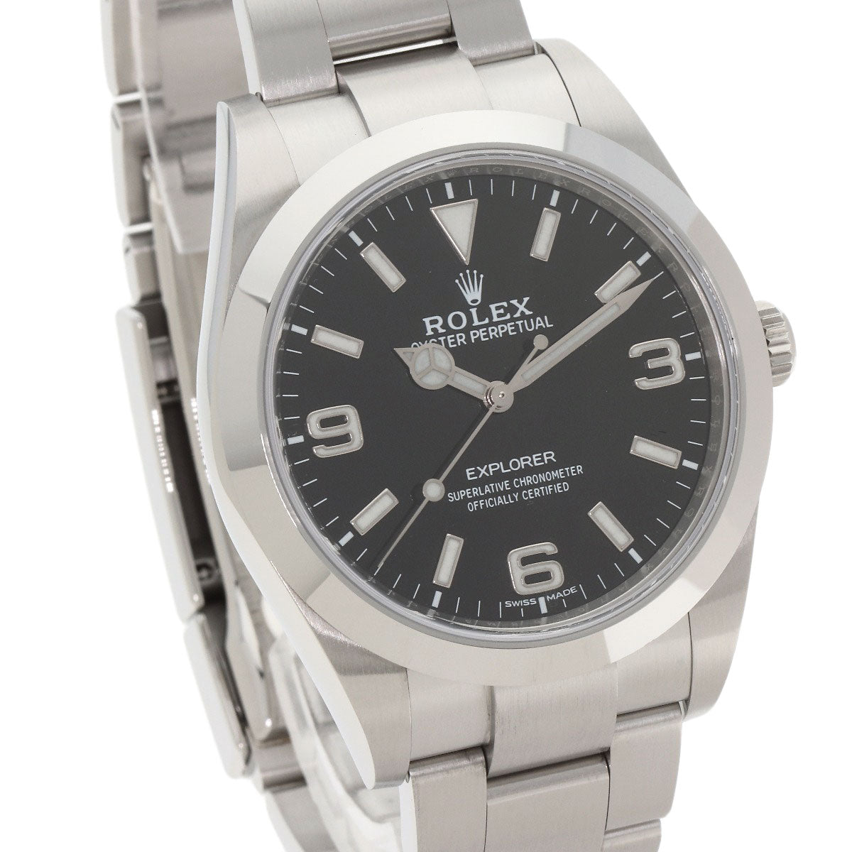 ROLEX Explorer 1 late model Watches 214270 Stainless Steel/Stainless Steel mens