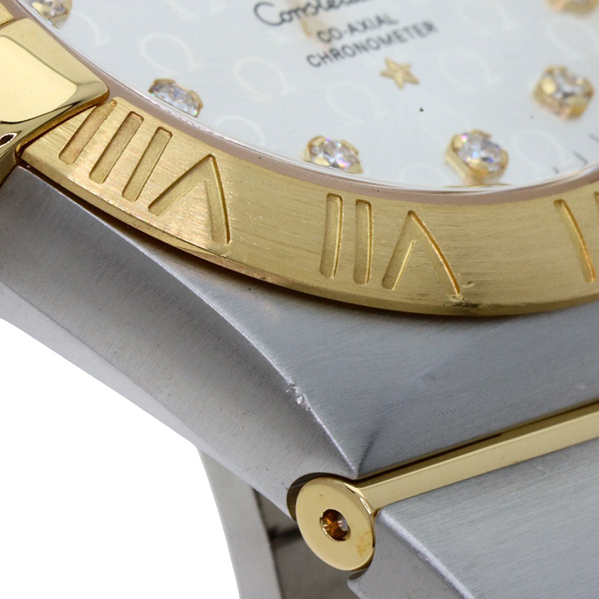 OMEGA Constellation 1.4" Watches 123.20.35.20.52.004 Stainless Steel/SSxK18YG mens