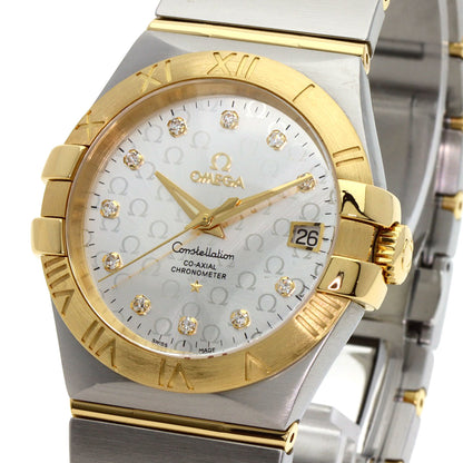 OMEGA Constellation 1.4" Watches 123.20.35.20.52.004 Stainless Steel/SSxK18YG mens