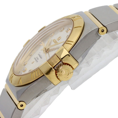 OMEGA Constellation 1.4" Watches 123.20.35.20.52.004 Stainless Steel/SSxK18YG mens