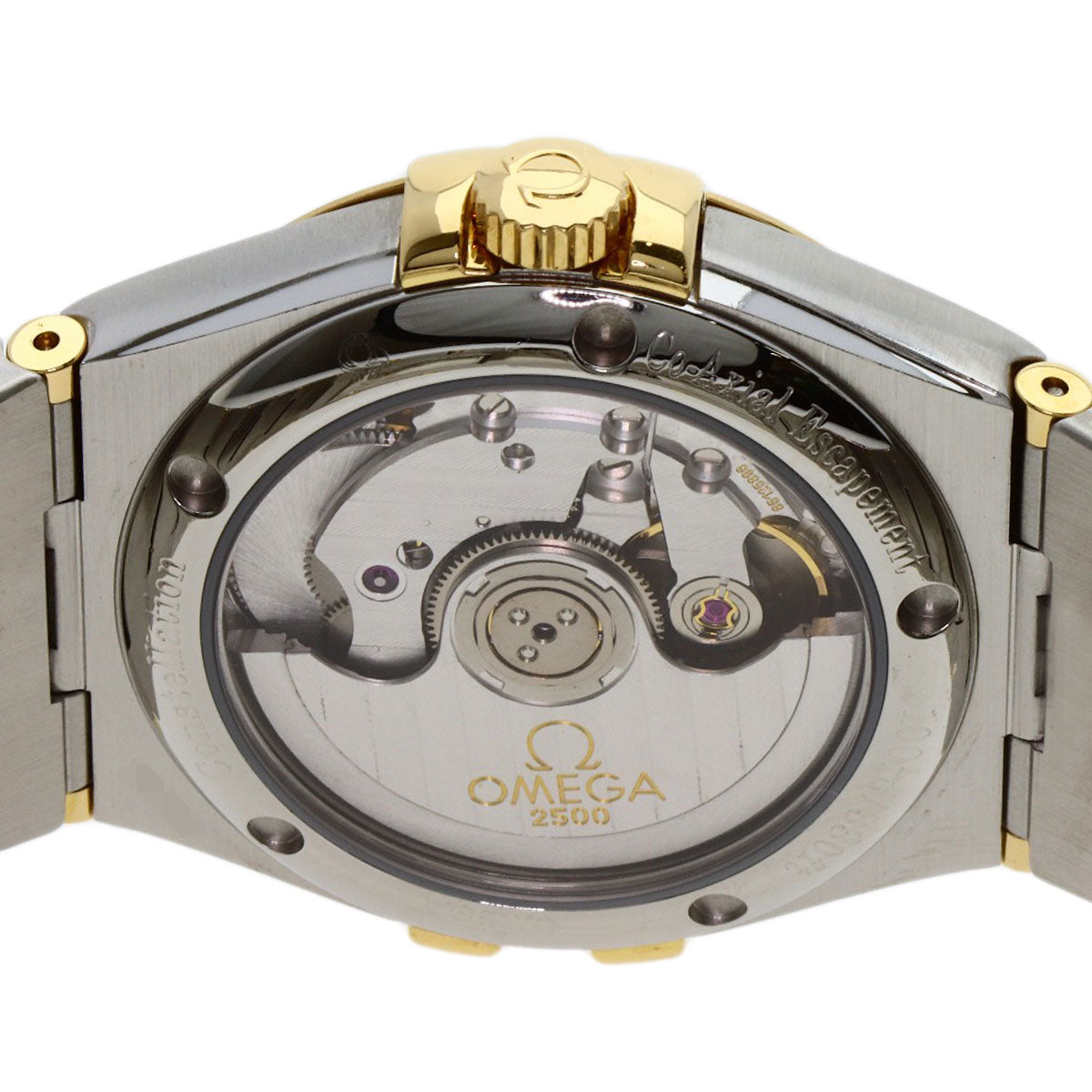 OMEGA Constellation 1.4" Watches 123.20.35.20.52.004 Stainless Steel/SSxK18YG mens