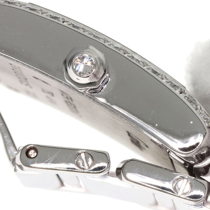 CARTIER Tank Francaise SM BezelDiamond Watches WE1002S3 K18 White Gold/K18 White Gold Ladies