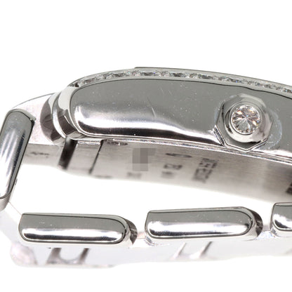 CARTIER Tank Francaise SM BezelDiamond Watches WE1002S3 K18 White Gold/K18 White Gold Ladies