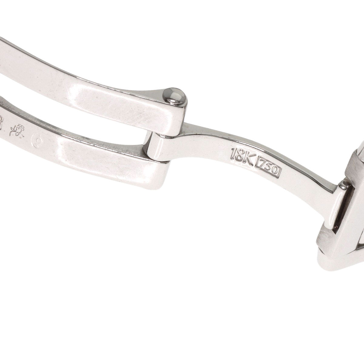 CARTIER Tank Francaise SM BezelDiamond Watches WE1002S3 K18 White Gold/K18 White Gold Ladies