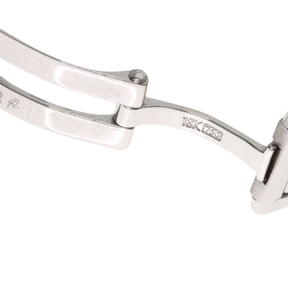 CARTIER Tank Francaise SM BezelDiamond Watches WE1002S3 K18 White Gold/K18 White Gold Ladies