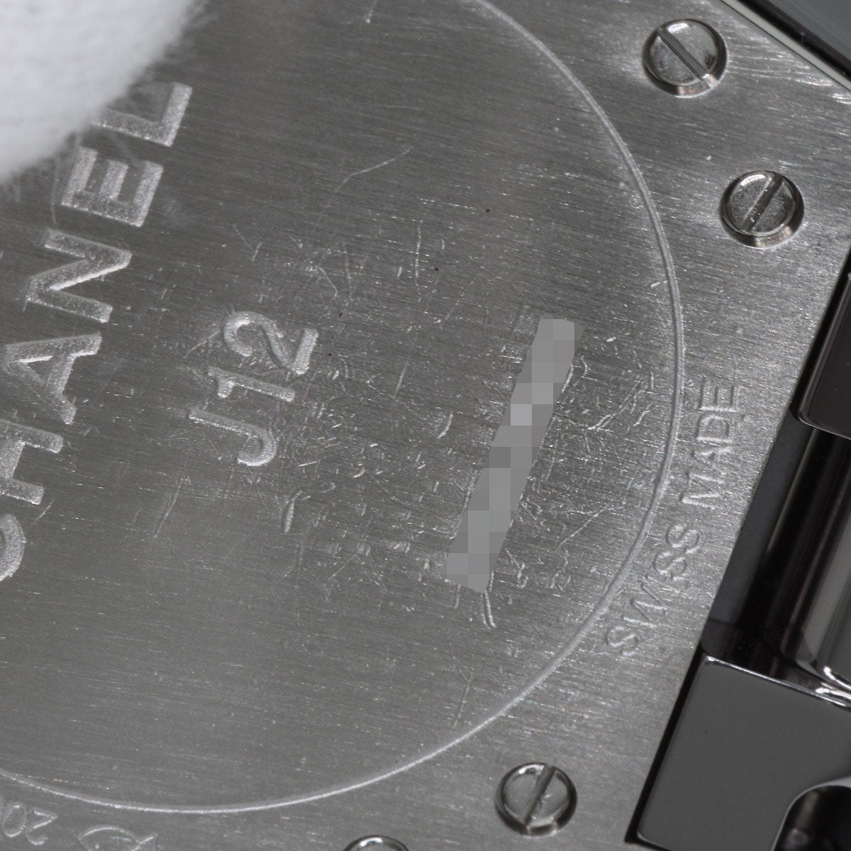 CHANEL J12 1.3" Chromatic 1.3" 12P Diamond Watches H3241 titaniumCeramic/titaniumCeramic Ladies