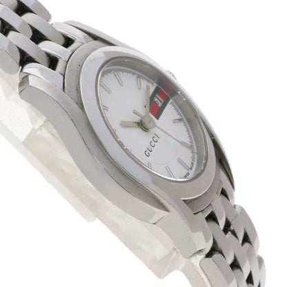GUCCI Round face Watches 5500L Stainless Steel/Stainless Steel Ladies