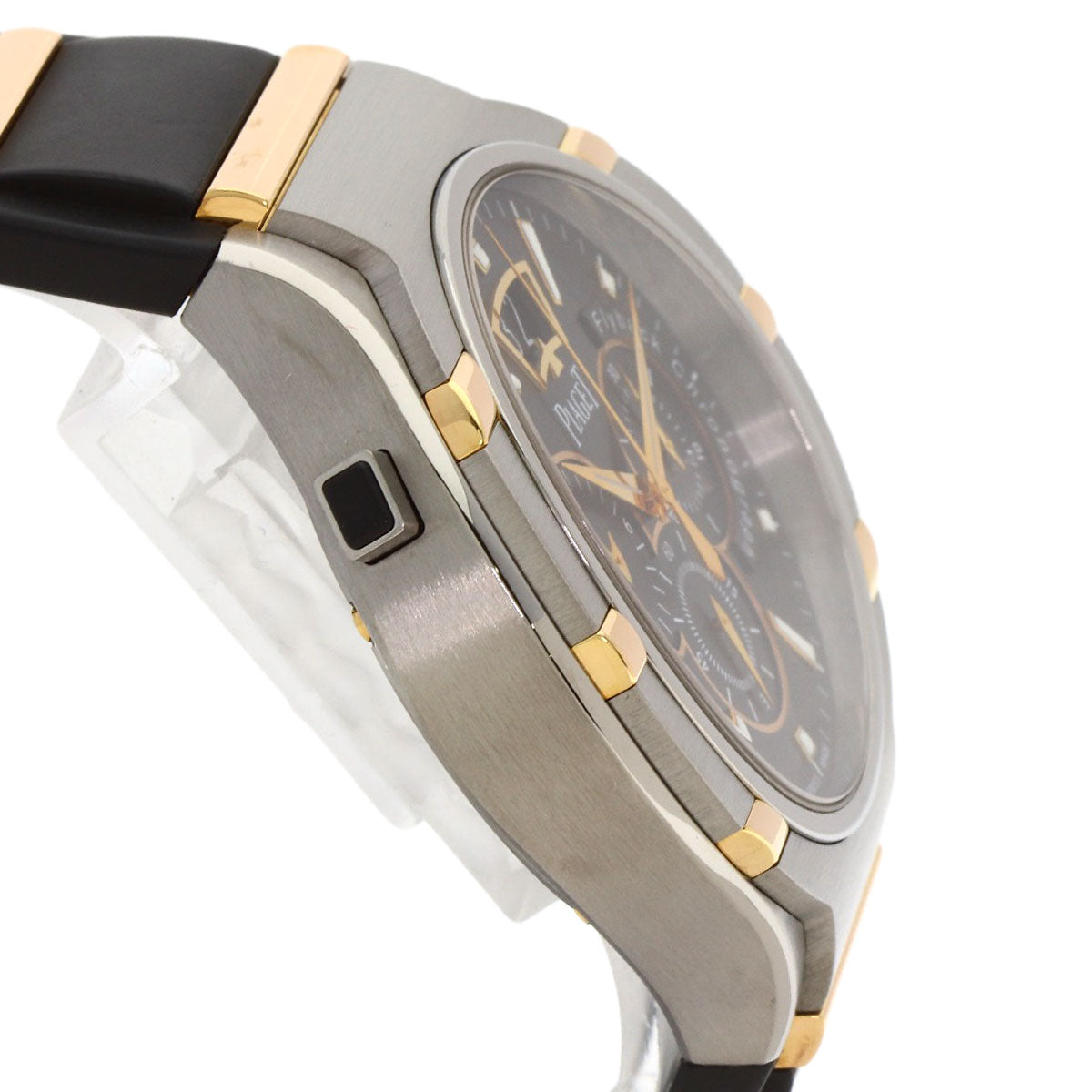 PIAGET Polo 45 Flyback Chronograph Watches GOA36002 Titanium/Rubber mens
