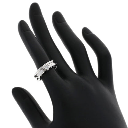 BVLGARI B.zero1 1-band 1-piece Diamond E-VS1-G #48 Ring K18 White Gold Ladies [Used]