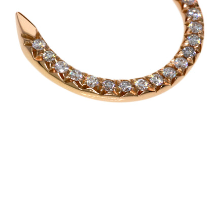 CARTIER Juste uncle Diamond Necklace K18 Pink Gold Ladies [Used]