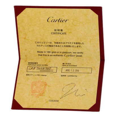 CARTIER Trinity 5P Diamond Necklace K18 Yellow Gold K18 White GoldLadies [Used]