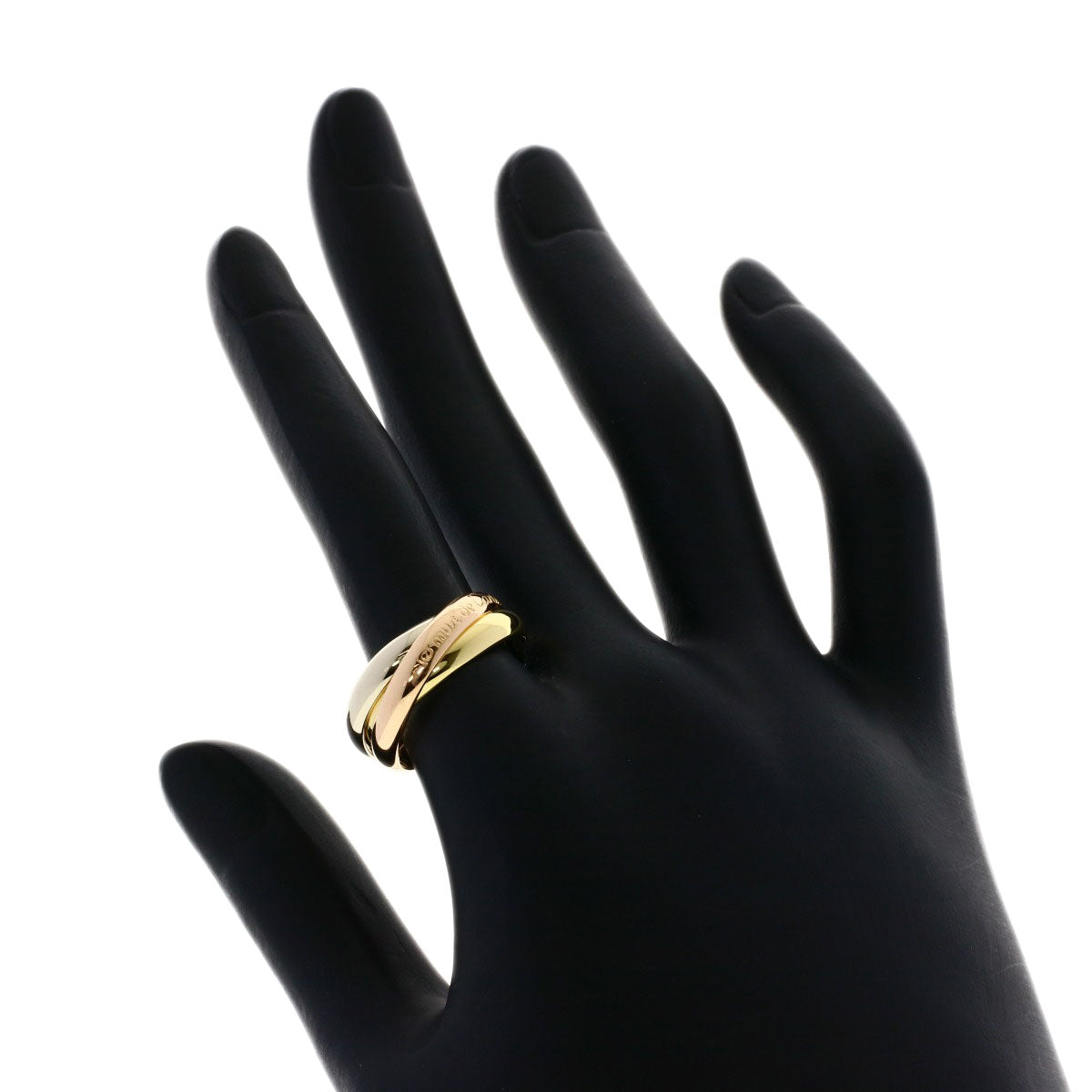 CARTIER Trinity #53 Ring K18 Yellow Gold K18 White GoldLadies [Used]