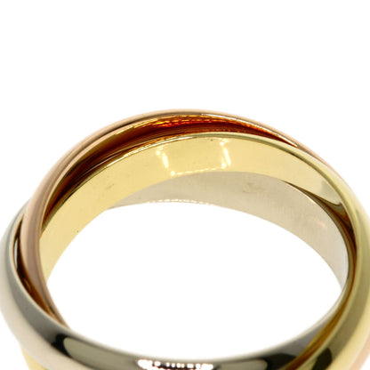 CARTIER Trinity #53 Ring K18 Yellow Gold K18 White GoldLadies [Used]