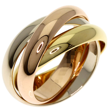 CARTIER Trinity MM Ring K18 Yellow Gold K18 White GoldLadies [Used]