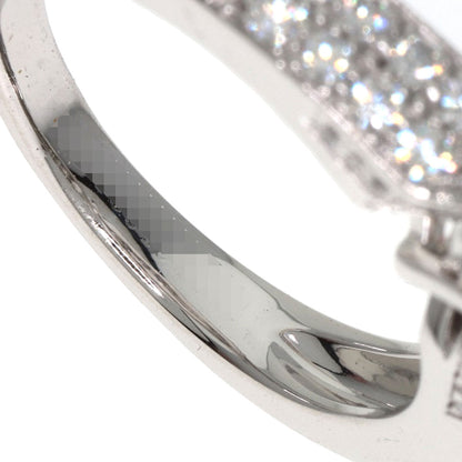 Chaumet Plume Solitaire Diamond Ring Platinum PT950 Ladies [Used]