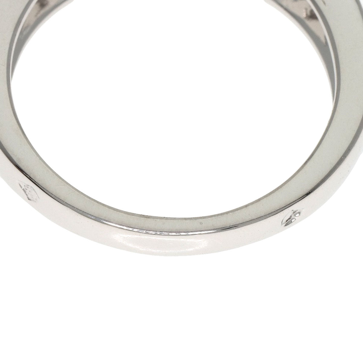 Chaumet Plume Solitaire Diamond Ring Platinum PT950 Ladies [Used]