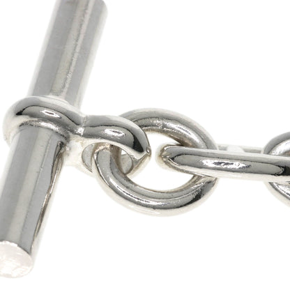 HERMES Chaine d'Ancre PM 43 frames Necklace Silver Ladies [Used]