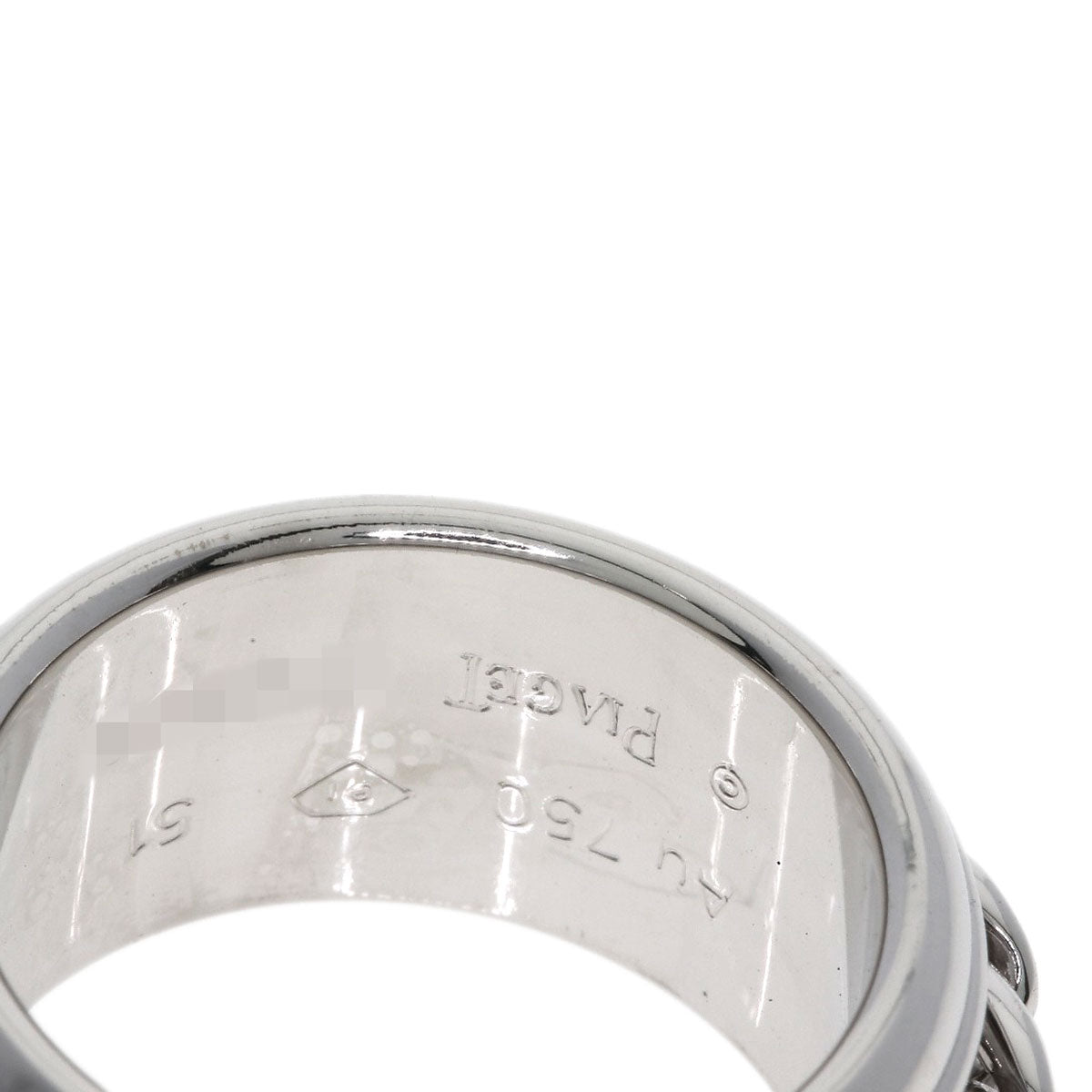 PIAGET possession Chain #51 Ring K18 White Gold Ladies [Used]