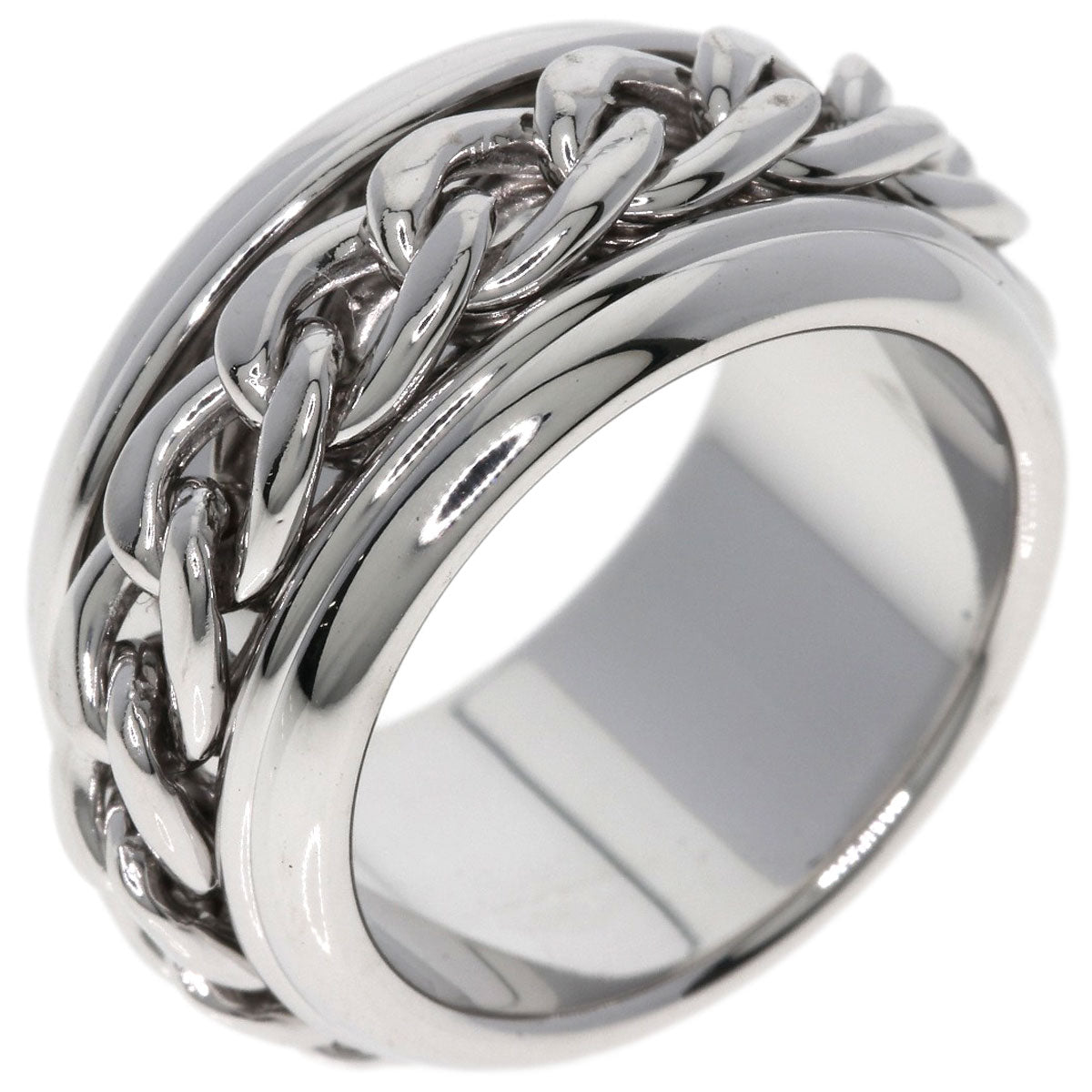 PIAGET possession Chain #51 Ring K18 White Gold Ladies [Used]